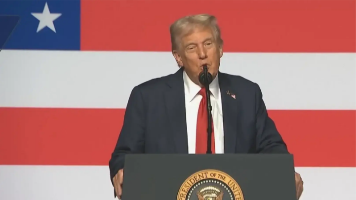 Ông Trump phát biểu trước hàng trăm tướng lĩnh Mỹ tại Virginia